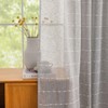 YJ YANJUN Grey Curtains 108 Inches Long for Living Room