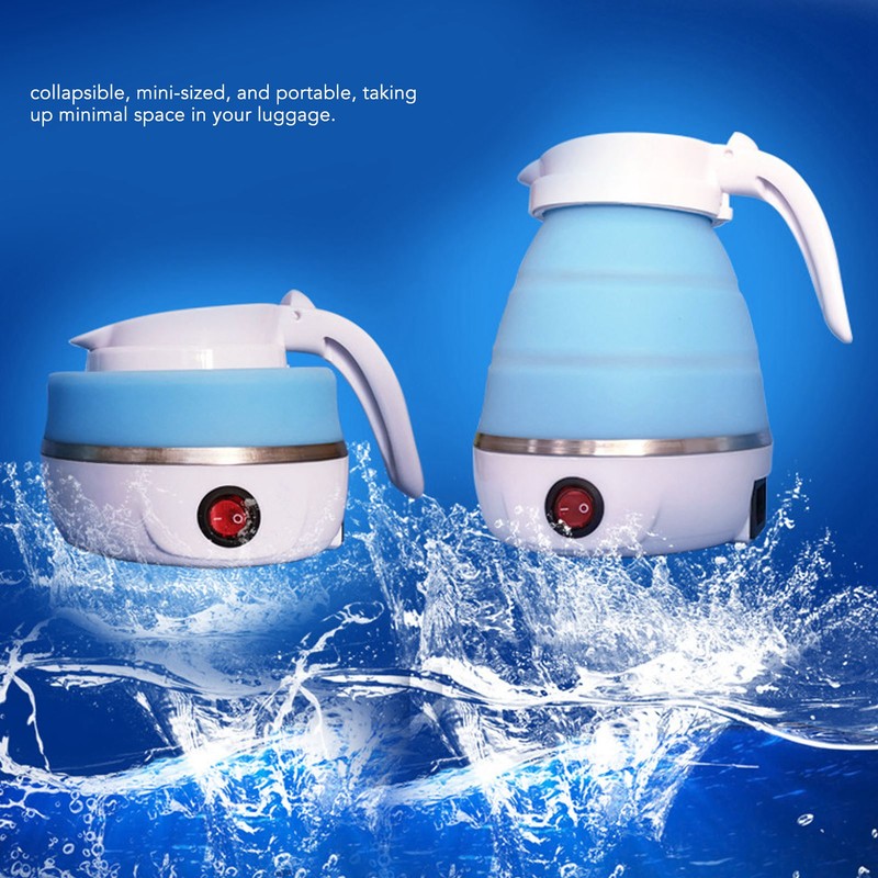 Portable Foldable Electric Kettle Travel Foldable Electric Kettle Collapsible Water