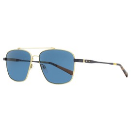 Shinola Flexon Navigator Sunglasses SH2100SM 718 Satin Gold/Gunmetal 59mm