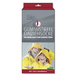 Comfort Concept Wellington Boots Slip-On Socks Rain Shoe, blue