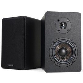 Micca MB42X Advanced Bookshelf Speakers for Home Theater Surround Sound, Stereo, and Passive Near Field Monitor, 2-Way (Black, Pair)