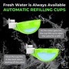 Lil'Clucker - Green Large Automatic Chicken Waterer Cups Suitable for