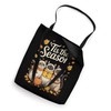 Tis The Season Siamese Cat Fall Autumn Pumpkin Tote Bag