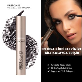 Note Cosmetique First Class Hacim ve Uzatma Etkili Maskara
