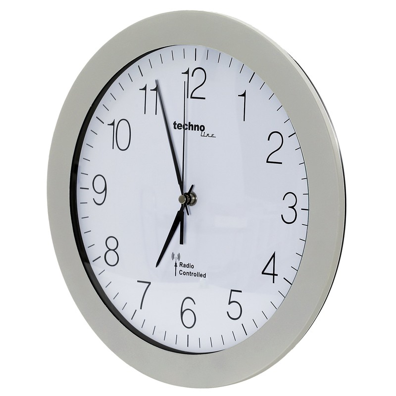 Technoline WT 8000 Radio-Controlled Wall Clock Diameter 30 cm