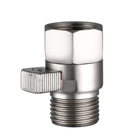 CIENCIA Shower Head Shut-Off Valve 1/2 Inch Angle Valve Brass Ball Valve Size 1/2 Internal x Male Thread Shut-Off Valve for Shower Head Shower Hose AV016NA