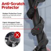 TOKCKYBL Heavy Duty Electric Scooter Lock with Scooter Bag -