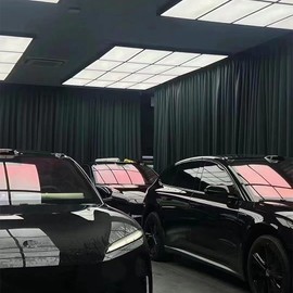 XhuangTech Window Tint Film for Cars, Chameleon Red Car Window Tints，84% VLT Interior Protection Solar Film, Anti UV Heat Blocking, Tinting for Auto Windshield Rear Side Windows (118.11"L x 29.53"W)