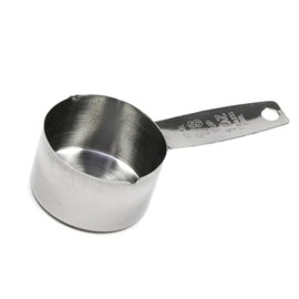 Rocky Mountain Goods Coffee Measure Cup 1 ounce / 2 tbsp - Stainless Steel Measuring Scoop with Handle - Quick and Easy Coffee Measuring Scoop - Dishwasher Safe - 1/8 Cup