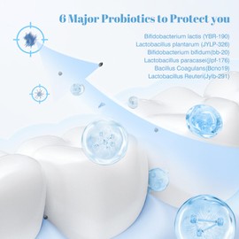 Sp-6 Probiotic Whitening Toothpaste Fresh Mint Flavor, Sp6 Probiotic Whitening Toothpaste Helps Remove Surface Stains and Gently Cleans Teeth, Suitable for Daily Use, 4.58 Ounce (Pack of 2)