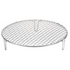 sourcing map Round Cooking Rack 11-inch Stainless Steel Cross Wire