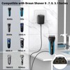 Replacement for Braun Charger Compatible with Braun Shaver 9 7