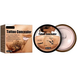 Tattoo Concealer Cream, Scar Tattoo Concealer, Scar Concealer, Concealer for the Body, Cover Cream for Spider Veins, Concealer Face Full Coverage, Correction for Covering Tattoos