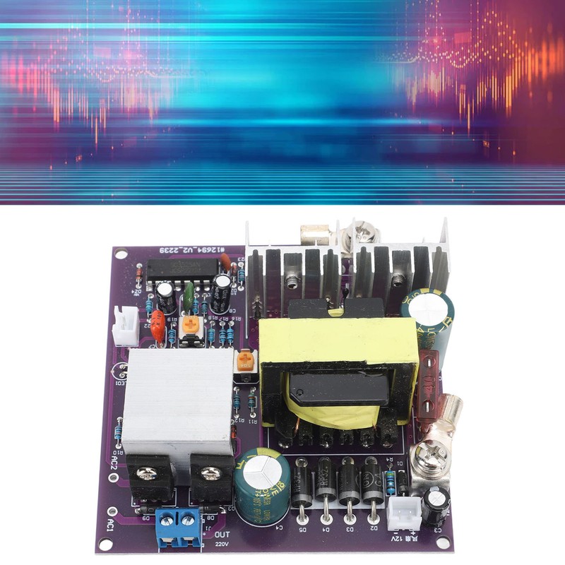 Inverter Module 300W 50Hz Correction Sine Wave DC12V Input AC180‑220V