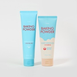 Etude Baking Powder Cleansing 2-piece Set (Scrub + Foam Cleansing) / 에뛰드 베이킹 파우더 클렌징 2종SET(스크럽+폼클렌징)