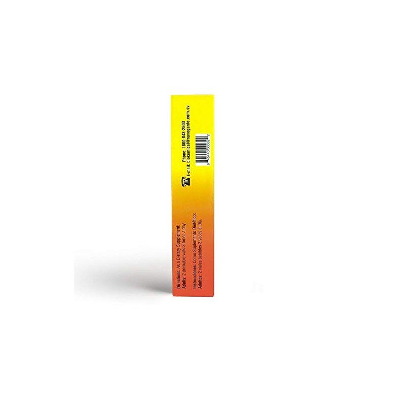 Biokemical Ultraestres Vitaminado – Anti-Stress Dietary Supplement Vials with Vitamins