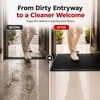 Non-Slip Dirt-Trapping Door Mat for Entryways - Thick Slow-Rebound Surface
