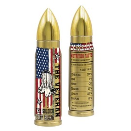 Goiicoln Veteran Gifts for Men, Veterans Day Gifts, 17 Oz Stainless Steel Veteran Bullet Tumbler with Lid, Birthday Gift for Veteran, Gift for Men, Him, Navy, Army, Air Force, Veteran Gifts