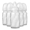 Evenflo Feeding Glass Premium Proflo Vented Plus Bottles for Baby,
