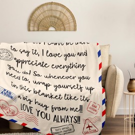 Mothers Day Giifts for Mom, Birthday Gifts for Mom, Mothers Day Ideas, Moms Gifts from Daughters Son, to My Dear Mommy Throw Blanket, Best Moms Ever Gift, Cozy Mama Blanket for Couch Bed Sofa 50"x60"