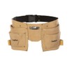 Toolpack Double-Pouch/ Bag/Storage/Kit Tool Belt Leather Regular 366.008