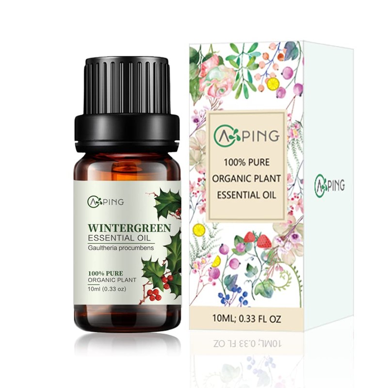 AOPING Wintergreen Essential Oil - 100% Pure Organic Natural Plant