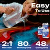 Deep Pour Epoxy Resin Kit 1.2 Gallon, 2-4 Inch 2:1
