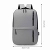 Men's Business Bag Set USB High Capacity Laptop Backpack Double