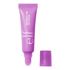 e.l.f. e.l.f. Squeeze Me Lip Balm, Moisturising Lip Balm For A Sheer Tint Of Colour, Infused With Hyaluronic Acid, Vegan & Cruelty-free, Grape