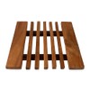 CCcollections Premium Teak Wood Heat Resistant Trivet Mat for Hot