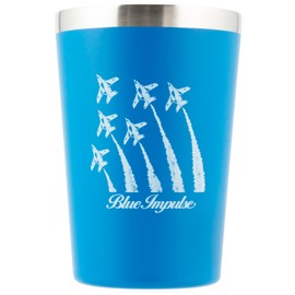 Ikeda Kogyosha 009240030 Stainless Steel Tumbler, Blue Impulse, 13.5 fl oz (400 ml)