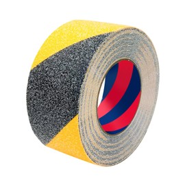 YEEGRAOU Anti Slip Tape with Bright Yellow & Black Grip Stripes 2 Inch x 33 Feet Waterproof Hazard Caution Warning Tape for Outdoor Stairs, Step Treads, Ramp, Skateboard