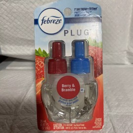 Febreze Plug Oil Refill, Berry & Bramble Scent, Limited Edition, 0.87 fl oz.
