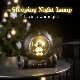 Mylyis Hand Warmers, Rechargeable 5000mAh Electric Hand Warmer with LED Night Light | UFO Astronaut Design | UL Certified | for Outdoor, Camping, Hunting, Sports Activities, E-Sports 1 Pack