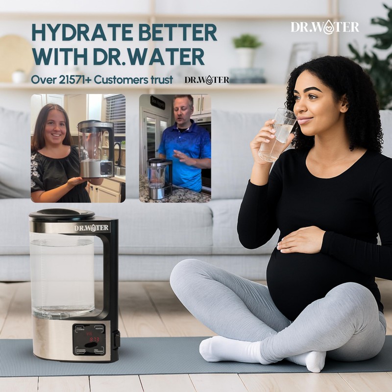 HydroPitcher | 68 Oz Hydrogen Water Pitcher - BPA Free