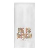 uinwk He is Risen Easter Kitchen Towels, Easter Bible Verse
