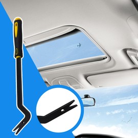 Auto Clip Removal Pry Tool - Steel Alloy Car Door Panel Dashboard Clip,Car Door Panel Dashboard Repair Kit for Home, Car Factory, Trunk