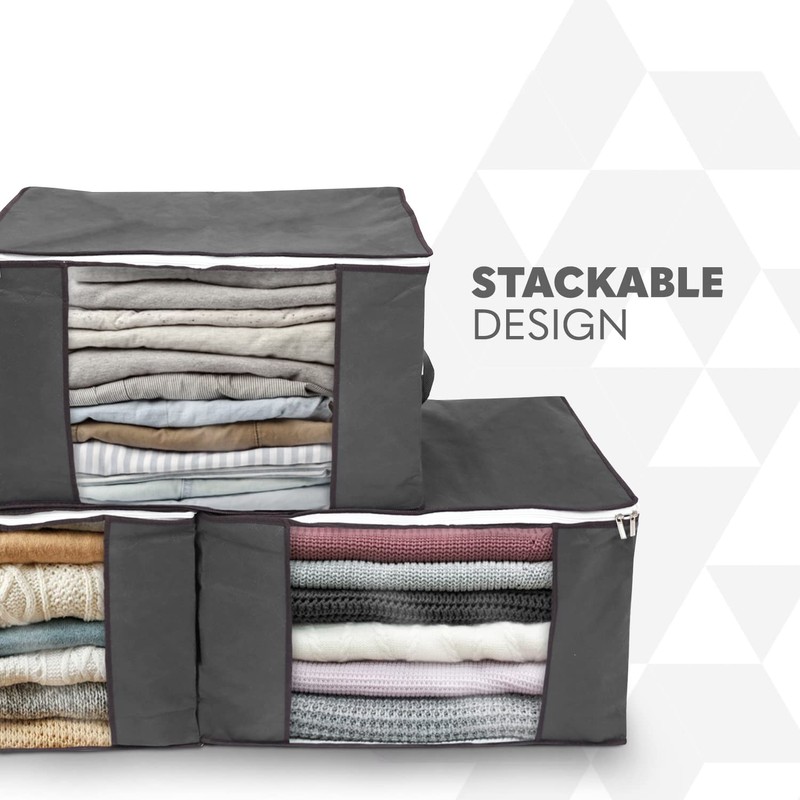 delka Storage Bags Organiser for Large Capacity Clothes Storage, Space