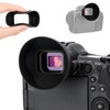 Extra Large EOS R5 Mark II Eyecup, Round Soft Silicon