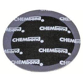 Tru-Flate 14-152 Round 1-5/8" Chembond Tube and Bias Ply Tire Patches - Box of 40