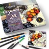 Castle Art Supplies 24 Cezanne Inspired Coloured Pencils Set for