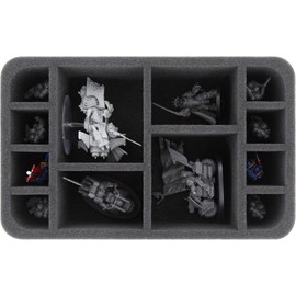 HS075A003 Foam Insert Compatible with Chaos Space Marines - 12 Compartments