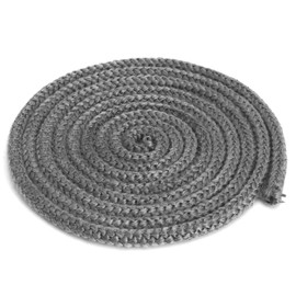 3 Metre Oven Sealing Cord Diameter 10 mm Sealing Cord for Fireplace Stove Sealing Cord Chimney Seal for Fireplace Door Smoker Stove Pipe Flue Pipe Chimney Extension