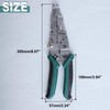 GOLD DEER 10-IN-1 Multifunctional Wire Stripper, Wire Stripper Function, Crimping