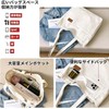 Jaonasi Canvas Tote Bag A4 Large Capacity Canvas Tote Bag