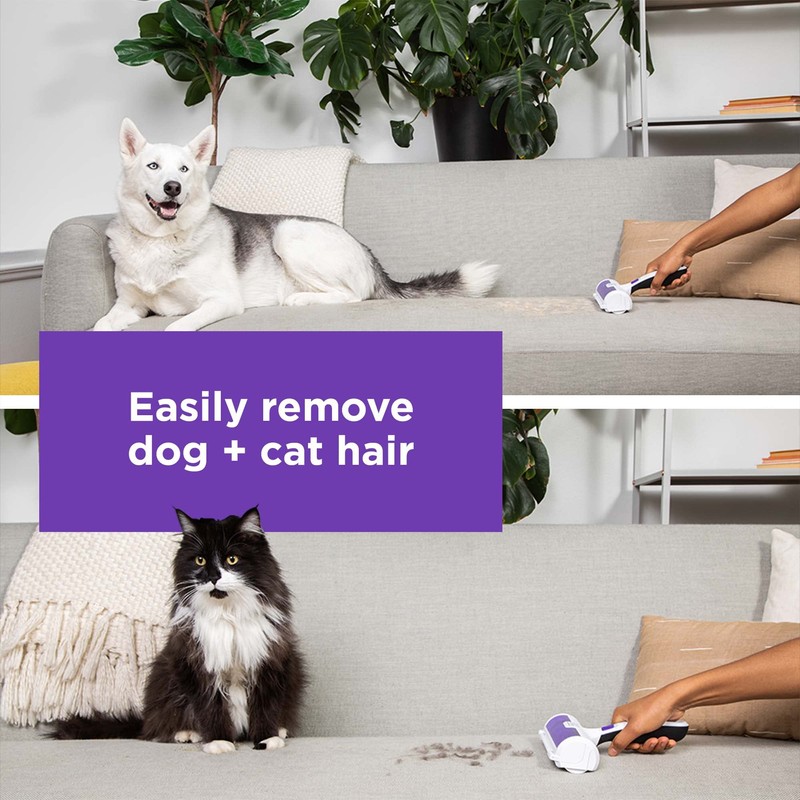 BLACK+DECKER Pet Hair Remover, Roller, Remove Dog Hair and Cat