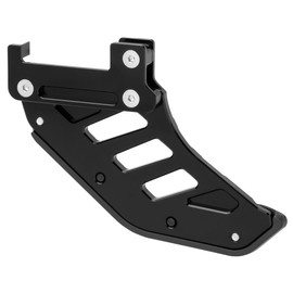 ZETA RACING G6122 EXC/XC-W/SX/XC, FE/TE, EC, etc. Rear Brake Disc Guard Black Cross Country Hard Enduro Brake Protection Aluminum Alloy Plate Resin Guard Bumper