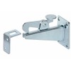 Gate Lock Door Stop (1, Wall Mounted, Silver Galvanised)