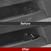 Car Boot Panel Cover Carbon Fibre Sticker Trim Compatible with