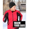 WRELS Thermal Running Beanies for Men Winter Hats Lightweight Warm